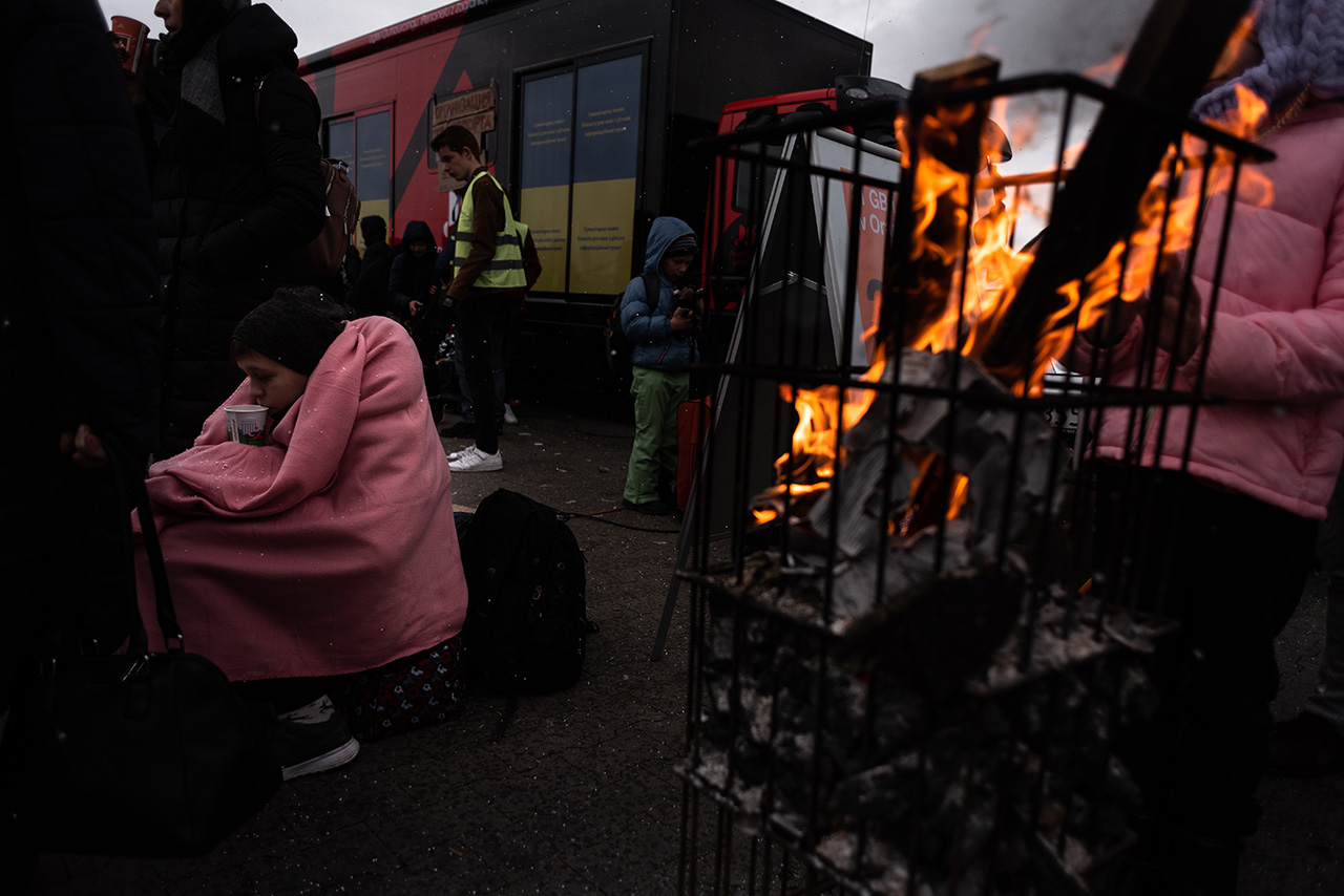 15 RUSSIAN INVASION UKRAINE REFUGEES PRZEMYSL 0348