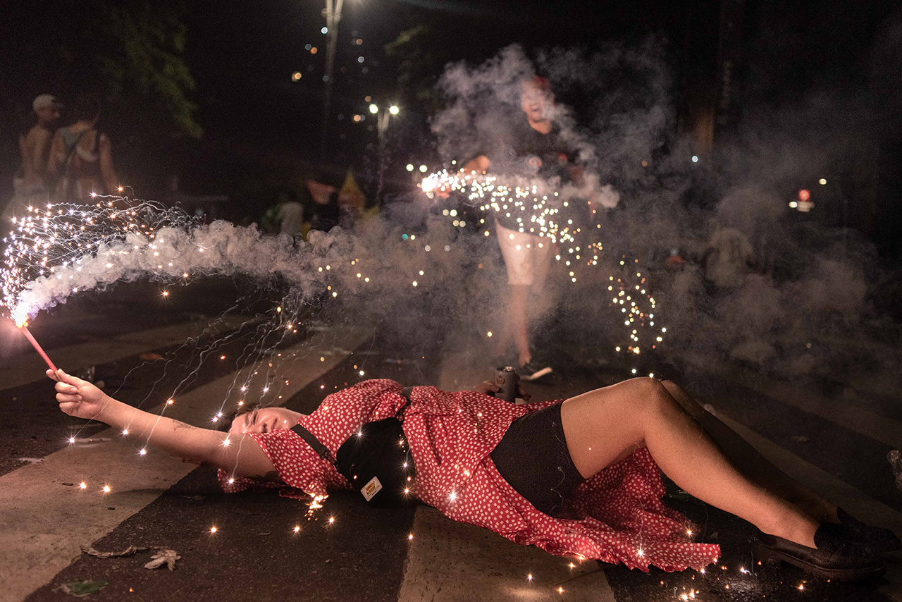 BRAZIL ELECTIONS COUNTING STREETS 8666