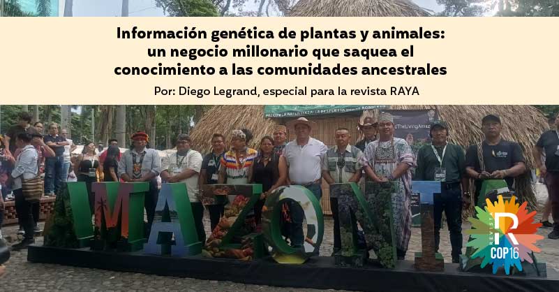 Información genética de plantas y animales: un negocio millonario que saquea el conocimiento a las comunidades ancestrales