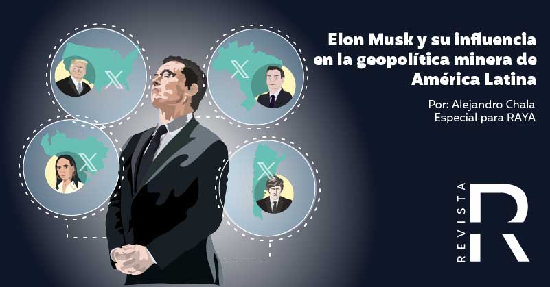 Elon Musk y su influencia en la geopolítica minera de América Latina