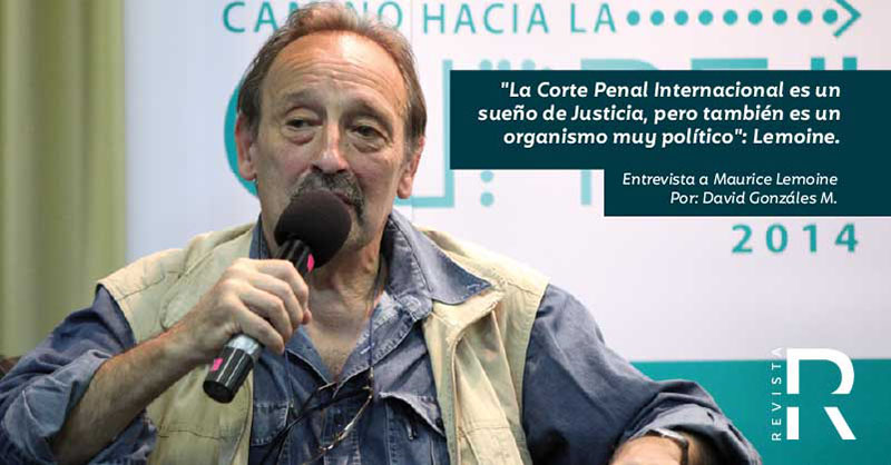 "La Corte Penal Internacional es un sueño de Justicia, pero también es un organismo muy político": Lemoine.