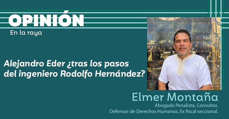 Alejandro Eder ¿tras los pasos del ingeniero Rodolfo Hernández?