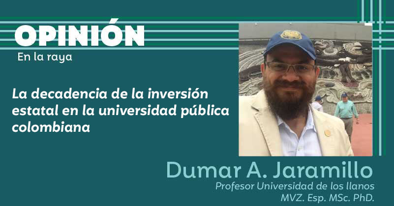 La decadencia de la inversión estatal en la universidad pública colombiana