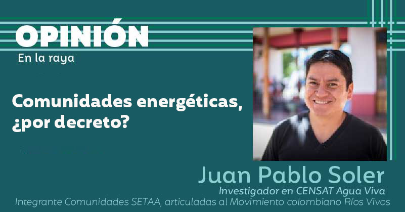 Comunidades energéticas, ¿por decreto?